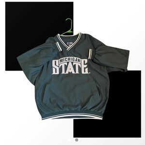 VINTAGE Michigan State Windbreaker